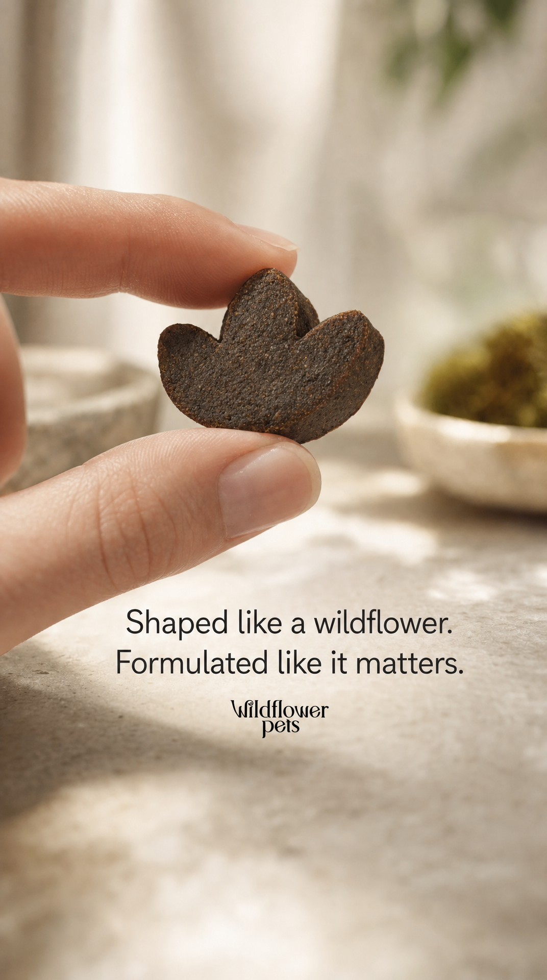 05. The flower shaped chew